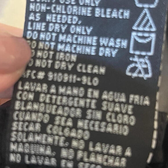 George Black pencil‎ skirt Faux Leather Size 10 With Braided Front, Slit In Back - Picture 5 of 7